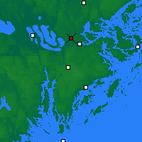 Nearby Forecast Locations - 斯德哥尔摩 - 图