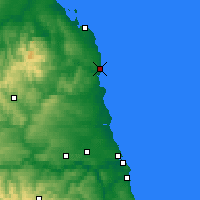 Nearby Forecast Locations - 阿因維克 - 图