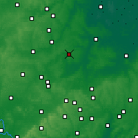 Nearby Forecast Locations - 貝德福德 - 图