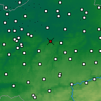 Nearby Forecast Locations - 布鲁塞尔 - 图