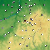 Nearby Forecast Locations - 斯帕 - 图