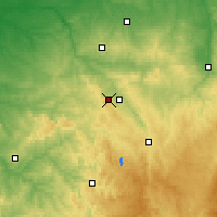 Nearby Forecast Locations - 盖雷 - 图