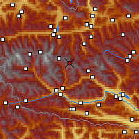 Nearby Forecast Locations - Sonnblick Autom. - 图