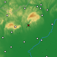 Nearby Forecast Locations - 埃格爾 - 图