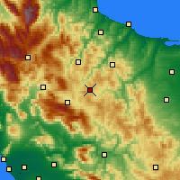 Nearby Forecast Locations - 坎波巴索 - 图