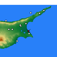 Nearby Forecast Locations - 法马古斯塔 - 图