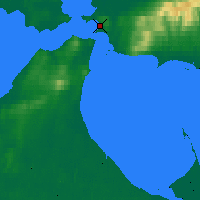 Nearby Forecast Locations - 阿纳德尔 - 图