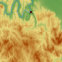 Nearby Forecast Locations - Ust-Srednekan - 图