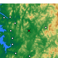 Nearby Forecast Locations - 利川 - 图