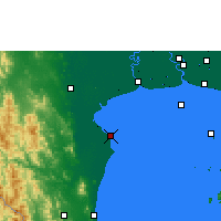 Nearby Forecast Locations - Cha-am district - 图