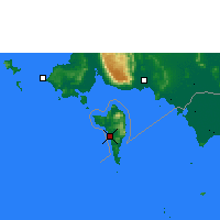 Nearby Forecast Locations - 富国岛 - 图