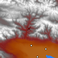 Nearby Forecast Locations - 巴仑台 - 图