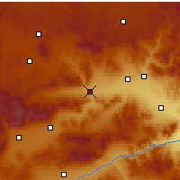 Nearby Forecast Locations - 怀安 - 图