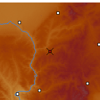 Nearby Forecast Locations - 内蒙清水河 - 图