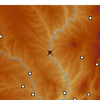 Nearby Forecast Locations - 佳县 - 图