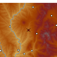 Nearby Forecast Locations - 临县 - 图