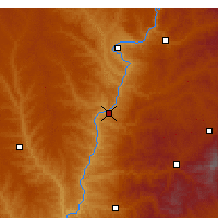 Nearby Forecast Locations - 保德 - 图