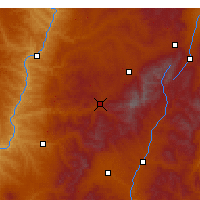 Nearby Forecast Locations - 岢岚 - 图