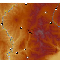 Nearby Forecast Locations - 方山 - 图