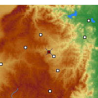 Nearby Forecast Locations - 阳泉 - 图