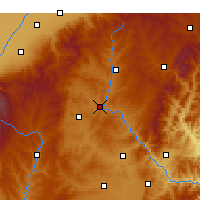 Nearby Forecast Locations - 武乡 - 图