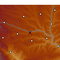 Nearby Forecast Locations - 泾川 - 图