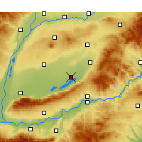 Nearby Forecast Locations - 运城 - 图