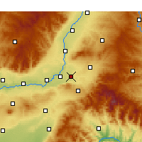 Nearby Forecast Locations - 曲沃 - 图