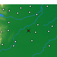 Nearby Forecast Locations - 内黄 - 图