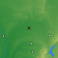 Nearby Forecast Locations - 孤家子 - 图