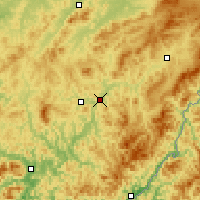 Nearby Forecast Locations - 通化 - 图