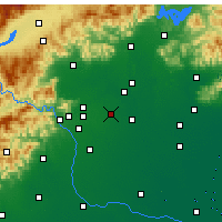 Nearby Forecast Locations - 朝阳 - 图