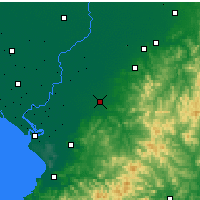 Nearby Forecast Locations - 海城 - 图