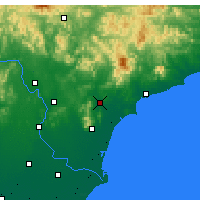 Nearby Forecast Locations - 抚宁 - 图