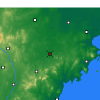 Nearby Forecast Locations - 诸城 - 图