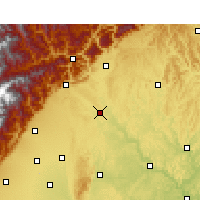 Nearby Forecast Locations - 绵阳 - 图