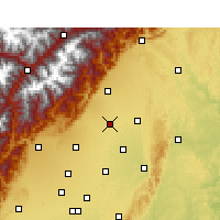 Nearby Forecast Locations - 什邡 - 图