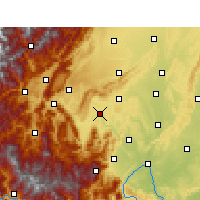 Nearby Forecast Locations - 洪雅 - 图