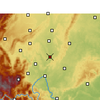 Nearby Forecast Locations - 青神 - 图