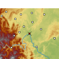 Nearby Forecast Locations - 乐山 - 图