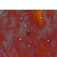 Nearby Forecast Locations - 牟定 - 图