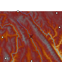 Nearby Forecast Locations - 景东 - 图