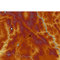 Nearby Forecast Locations - 澜沧 - 图