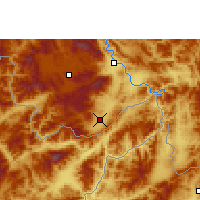 Nearby Forecast Locations - 大勐龙 - 图