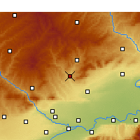 Nearby Forecast Locations - 耀县 - 图