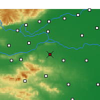 Nearby Forecast Locations - 荥阳 - 图