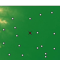 Nearby Forecast Locations - 鄢陵 - 图