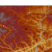 Nearby Forecast Locations - 康县 - 图