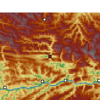 Nearby Forecast Locations - 巫溪 - 图