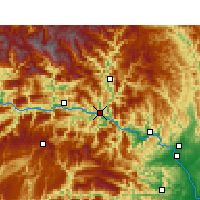 Nearby Forecast Locations - 秭归 - 图